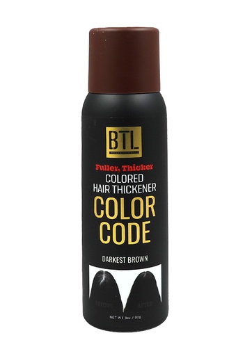 [BTL20567] BTL Color Code Hair Thickene #Darkest Brown (3 oz) #16