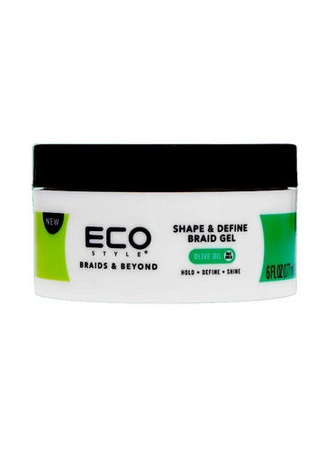 [ECS00057] Eco Braids & Beyond Braid Gel -Olive Oil (6 oz) #151