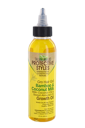 [TAW00194] Taliah Waajid Bamboo&Coconut Milk Growth Oil (4oz) #55