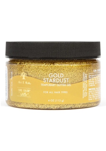 [AIA04540] As I Am Curl Color Glitter Gel_Gold Stardust(4oz) #76