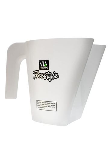 [VIA81920] Via Natural Hot Water Braid Dipper Jar White #PK81887VIAPTCRW (Large) -pc