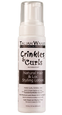 [TAW00021] Black Earth Crinkles Curls Hair&Lock Styling Lotion(8oz)#7