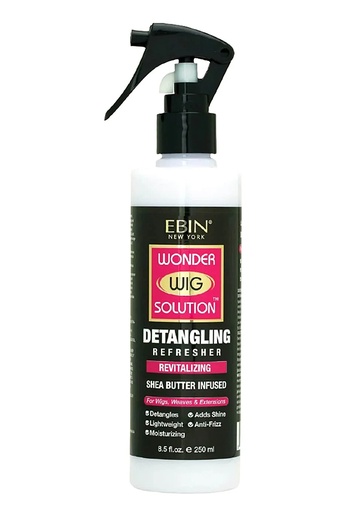 [EBN68114] EBIN Wonder Wig Solution Detangling Revitalizing Spray Type -Shea Butter (8.5 oz) #291