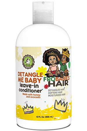 [TAW00493] Black Earth Fro Babies Leave in Conditioner(12oz)#78