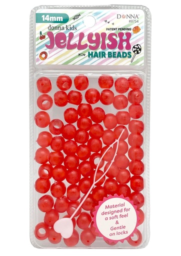 [DON08754] Donna Kids 14mm Jellyish Beads #8754GP Red -pc