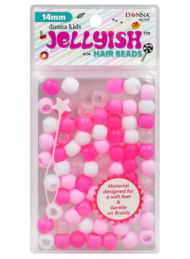 [DON08759] Donna Kids 14mm Jellyish Beads #8759GP Pink Mix -pc