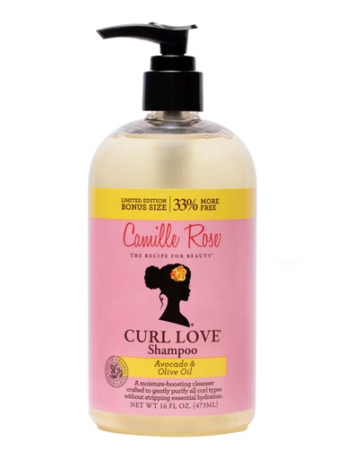 [CAR85697] Camille Rose Curl Love Shampoo -Avocado & Olive Oil (16 oz/Bonus) #77