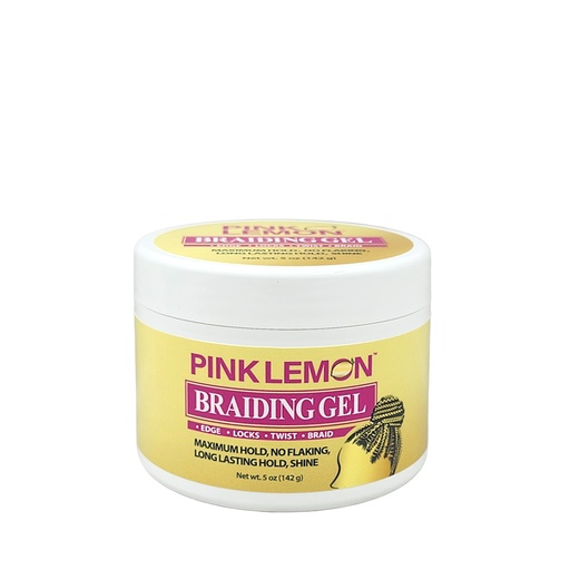 [BLQ69495] Bellatique Pink Lemon Braiding Gel (5 oz) #14