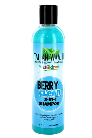 [TAW00136] Black Earth Kinky, Wavy Berry Clean 3in1 Shampoo (8oz) #19