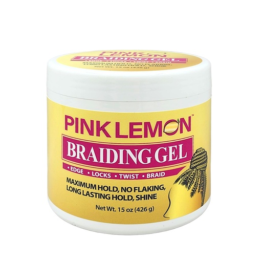 [BLQ69497] Bellatique Pink Lemon Braiding Gel (15 oz) #16