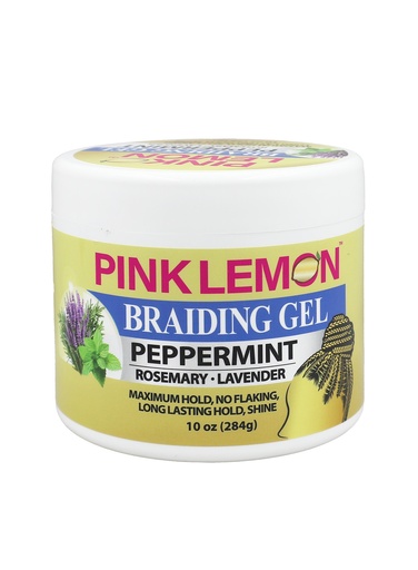 [BLQ54708] Bellatique Pink Lemon Braiding Gel -Peppermint (10 oz) #17