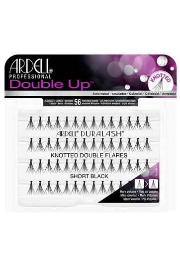[ARD68290] Ardell Double Up Eyelashes #Knotted Short Black