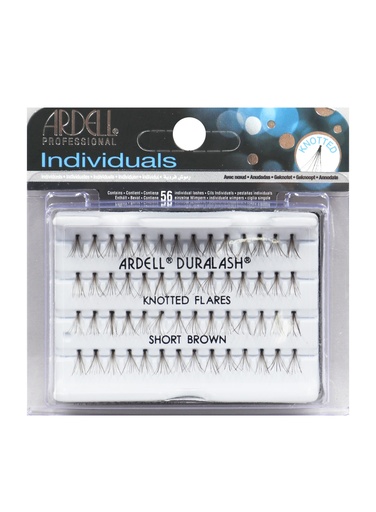 [ARD30120] Ardell Individuals Eyelashes #Knotted Short Brown