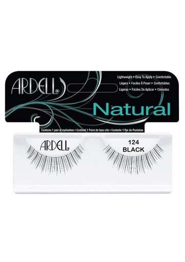 [ARD62410] Ardell Natural Eyelashes #124 Black