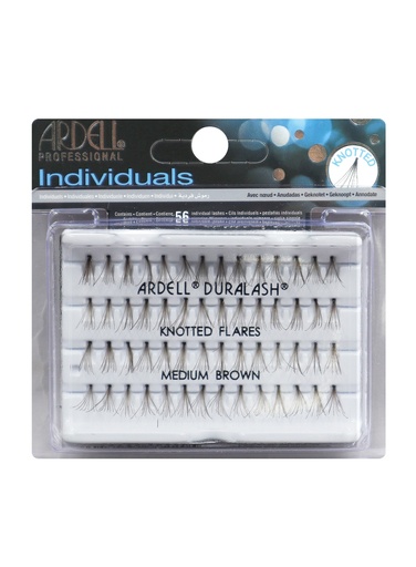 [ARD30220] Ardell Individuals Eyelashes #Knotted Medium Brown