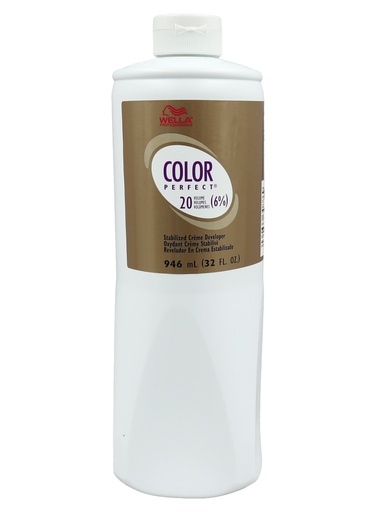 [WEL30886] Wella Color Perfect 20vol.(6%) Stabilized Crème Developer (32 oz) #18