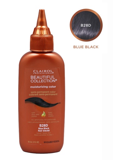 [BCO33074] Beautiful Collection Hair Color #B28D (Blue Black) -3 oz