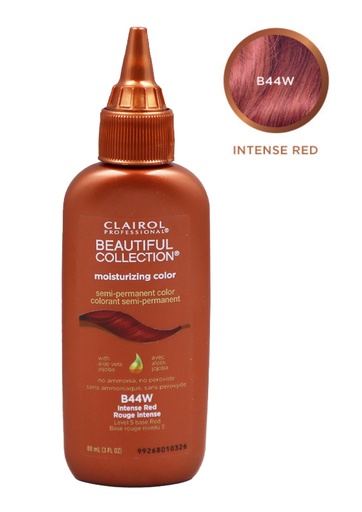 [BCO33075] Beautiful Collection Hair Color #B44W (Intense Red) -3 oz