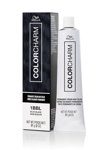 [WEL03103] Wella Color Charm Crème Hair Color #1BBL Blue Black (2 oz)