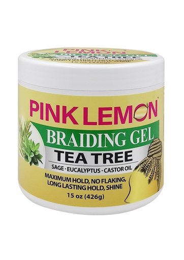 [BLQ54706] Bellatique Pink Lemon Braiding Gel -Tea Tree (15 oz) #18