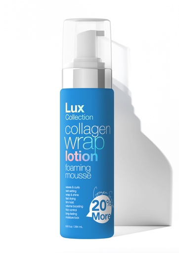 [TOD12885] Lux Collection Collagen Wrap Lotion Foaming Mousse (9.6 oz) #126