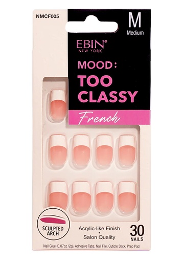 [EBN68465] Ebin Nail Mood: Too Classy - French05 #NMCF005 (M)