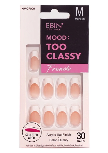 [EBN68469] Ebin Nail Mood: Too Classy French - 009 #NMCF009 (M)