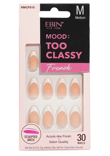 [EBN68470] Ebin Nail Mood: Too Classy - French10 #NMCF010 (M)