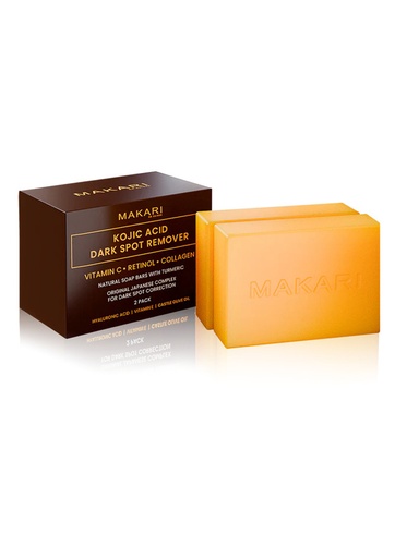 [MAK84391] Makari Kojic Acid Dark Spot Remover Soap (2 Pack) #90
