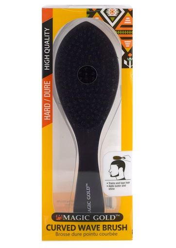 [MG96810] Magic Gold Wave Brush -Curved [hard] #WBR001H(=6810) -pc