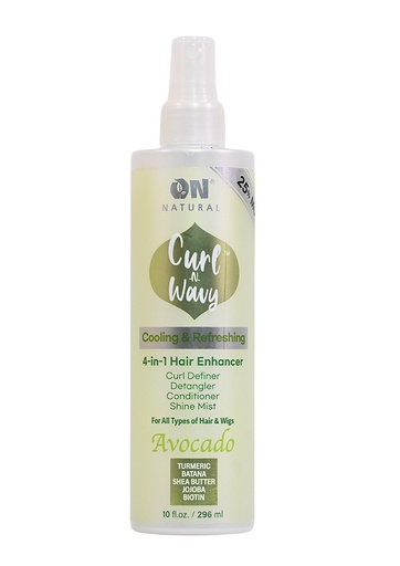 [NXI80021] Next Image ON Curl-n-Wavy 4-In-1 Hair Enhancer -Avocado (10 oz) #27B