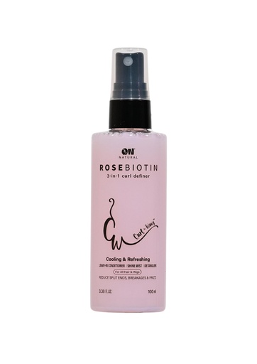 [NXI80103] Next Image ON Natural Curl-N-Wavy 3-in-1 Curl Definer -RoseBiotin (3.38 oz) #133
