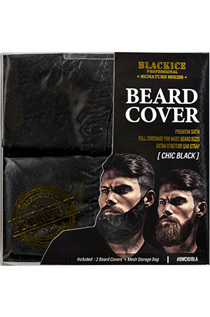 [BLI12020] Black Ice Beard Cover-Black#BWC101BLA-pc