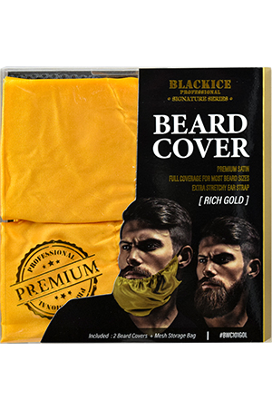 [BLI12021] Black Ice Beard Cover-Gold#BWC101GOL-pc