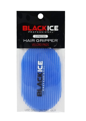 [BLI12656] Black Ice Hair Gripper -Velco Pad #BIC011BLU (12/dz) -dz