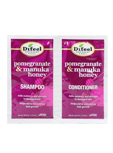 [DIF05096] Difeel Pomegranate & Manuka Shampoo & Conditioner (1 oz/12 pc) #262