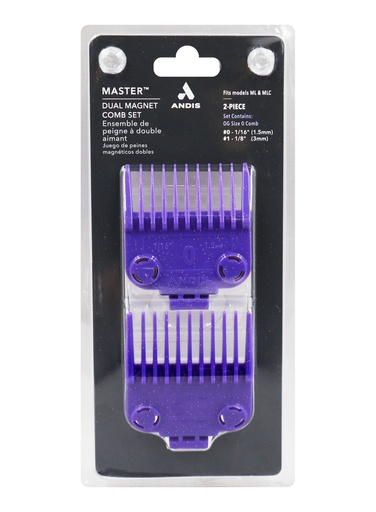 [AND00490] Andis Dual Magnet Comb Set 2pc #561002