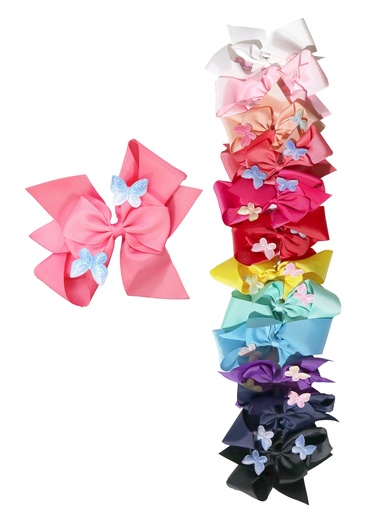 [EDN65105] Eden Bow Hair Accessory #65105A Assorted -dz