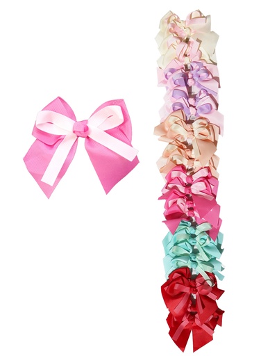 [EDN64823] Eden Bow Hair Accessory #64823A Assorted -dz