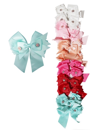 [EDN64900] Eden Bow Hair Accessory #64900A Assorted -dz