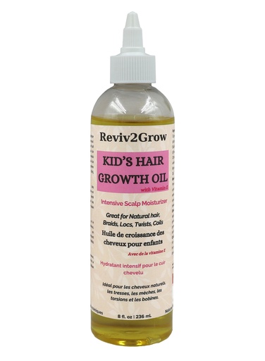 [R2G39952] Reviv2Grow Kid's Hair Growth Oil with Vitamin E (8 oz) #5