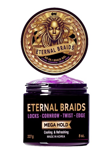 [NXI21051] On Natural Eternal Braids - All-In-1 Braid Gel (8 oz) #137