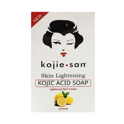 [KOJ30021F] Kojie San Kojic Acid Soap Skin Lightening -Lemon (250 g) #13F