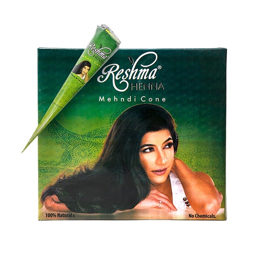 [RES00760] Reshma Henna Cone (50 g/12 pc) -dz #28