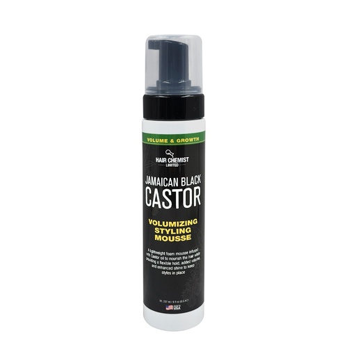 [HCM61179] Hair Chemist Jamaican Black Castor volumizing Styling Mousse (8 oz) #25