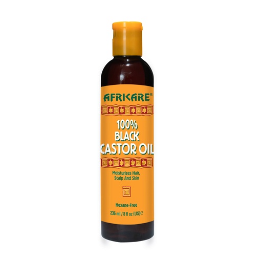 [AFR20080] Africare 100% Black Castor Oil (8 oz) #11