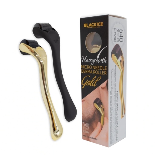 Black Ice Micro Needle Derma Roller (6 pc/Display) -Box