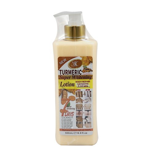 [BTL31296] VSC Face & Body Lotion -Turmeric (500 ml) -pc #32