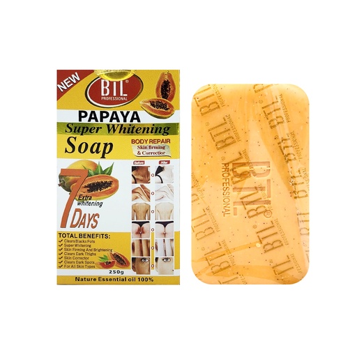 [BTL51502] BTL Papaya Soap (250 g) -pc #36