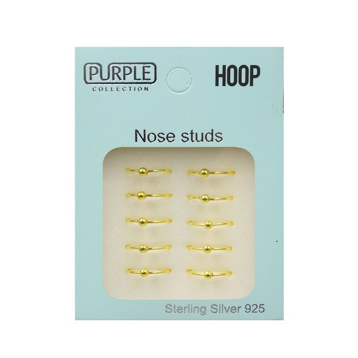 [NRI3003] Nose Ring Hoop #NRI3003 -PK